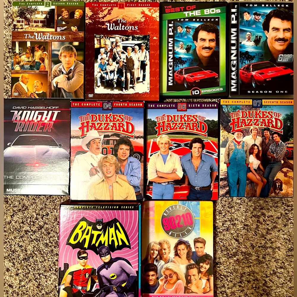 DVD Collection of Classic TV Shows